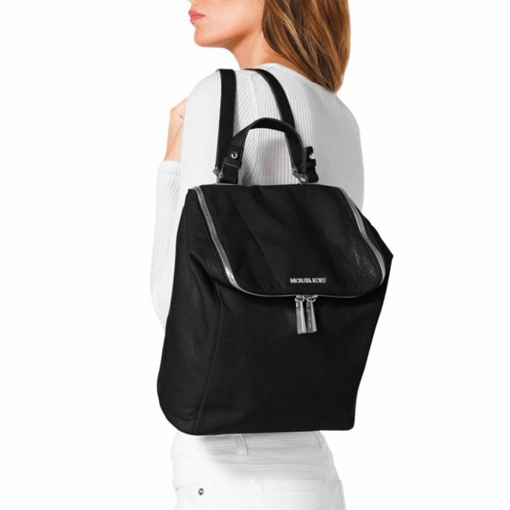 Michael Kors full leather Lisbeth backpack